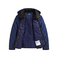 Boy's Hooded Barn Jacket