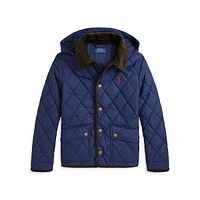 Boy's Hooded Barn Jacket