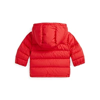 Baby Boy's Ripstop Hooded Down Jacket