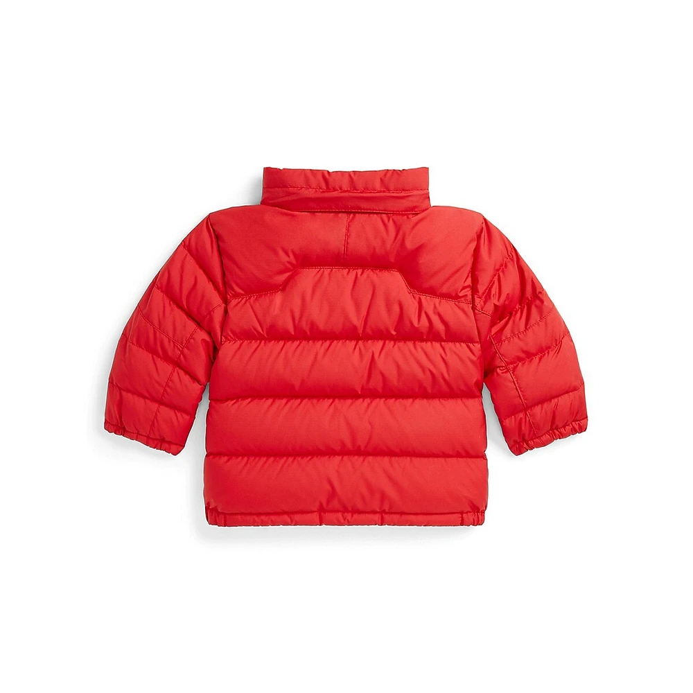 Baby Boy's Ripstop Hooded Down Jacket