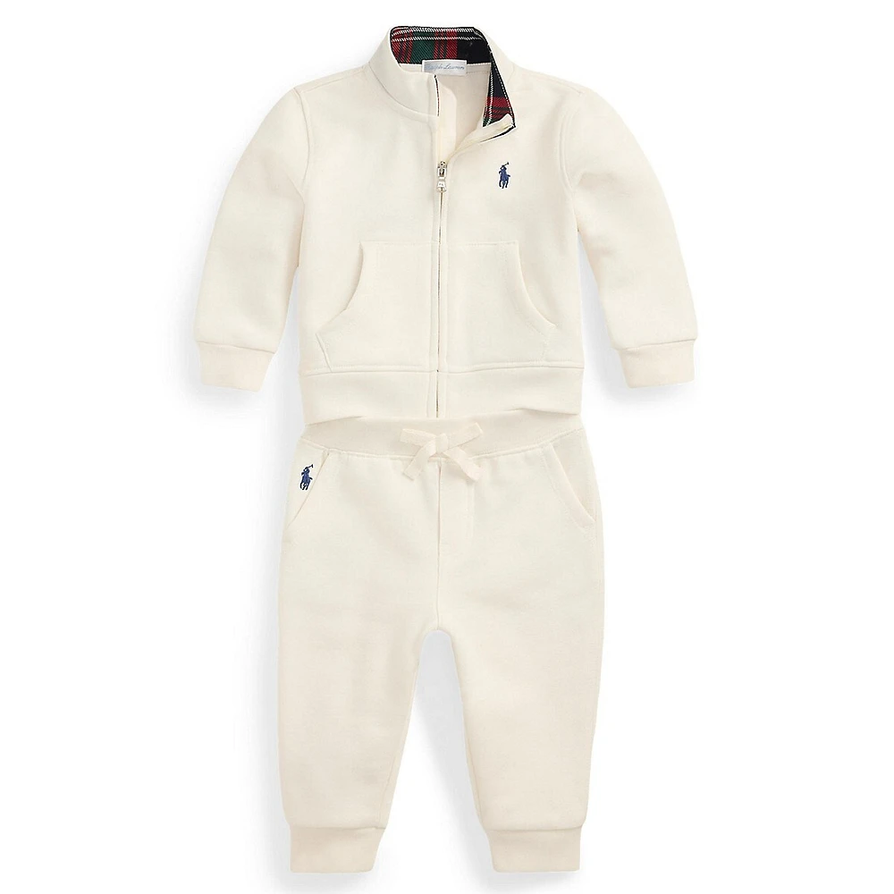 Baby 2-Piece Fleece Jacket & Pants Set