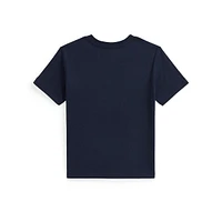 Little Boy's Polo Bear Cotton T-Shirt