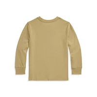 Little Boy's Cotton Jersey Long-Sleeve T-Shirt