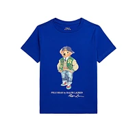 Little Boy's Polo Bear Jersey T-Shirt