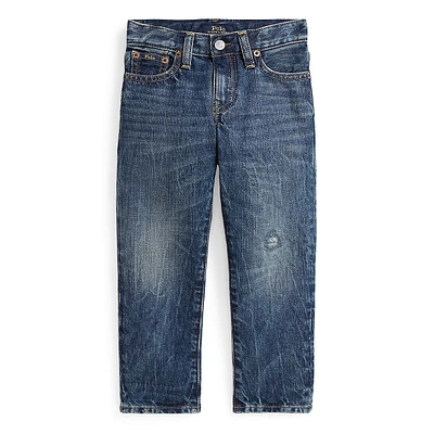 Little Boy's Hampton Straight Distressed Jeans