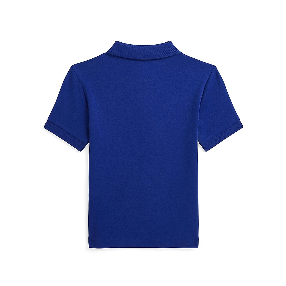 Little Boy's Soft Cotton Polo Shirt