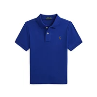 Little Boy's Soft Cotton Polo Shirt