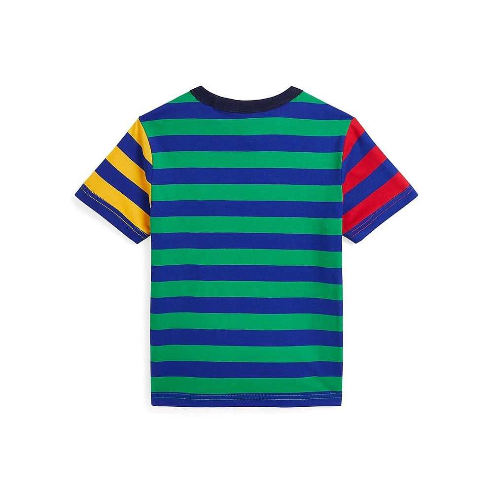 Little Boy's Striped Jersey T-Shirt