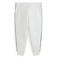 Little Boy's Side-Stripe Logo Joggers