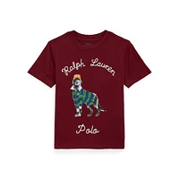 Little Boy's Dog-Print Cotton Jersey T-Shirt