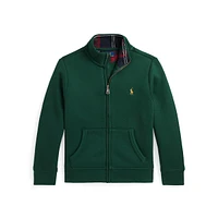 Little Boy's Brushed Fleece Full-Zip Sweatshirt