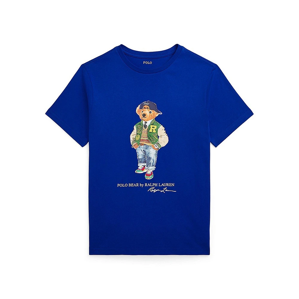 Boy's Polo Bear Jersey T-Shirt