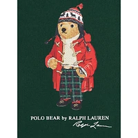 Boy's Polo Bear Long-Sleeve Cotton T-Shirt