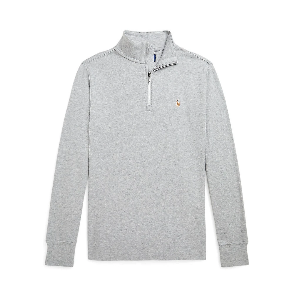 Boy's Quarter-Zip Pullover