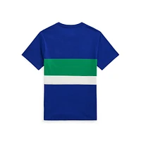 Boy's Striped Cotton Jersey T-Shirt