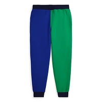 Boy's Colourblocked Joggers