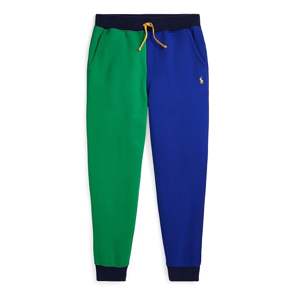 Boy's Colourblocked Joggers