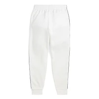 Boy's Side-Stripe Logo Joggers