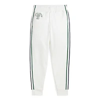 Boy's Side-Stripe Logo Joggers