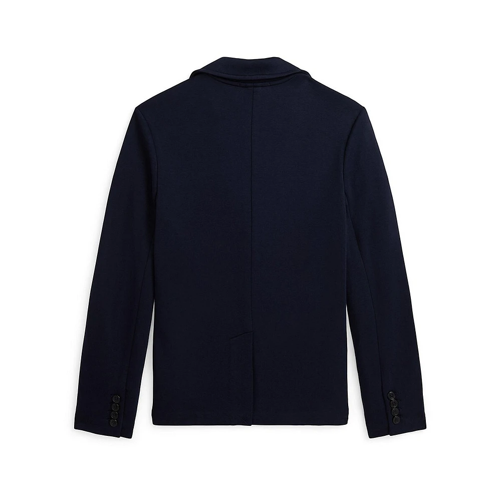 Boy's Double-Knit Blazer