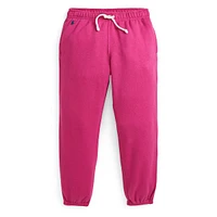 Little Girl's Fleece Jogger Pants