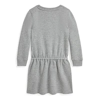 Little Girl's Polo Bear Fleece Dress