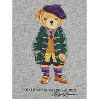 Little Girl's Polo Bear Fleece Dress