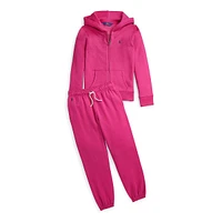 Girl's​ Full-Zip Fleece Hoodie