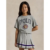 Girl's ​Logo Crest Boxy T-Shirt