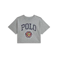 Girl's ​Logo Crest Boxy T-Shirt