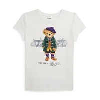 Girl's Polo Bear Jersey T-Shirt