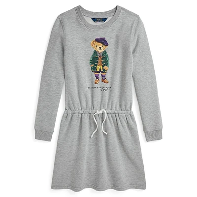 Robe polaire Polo Bear pour fille