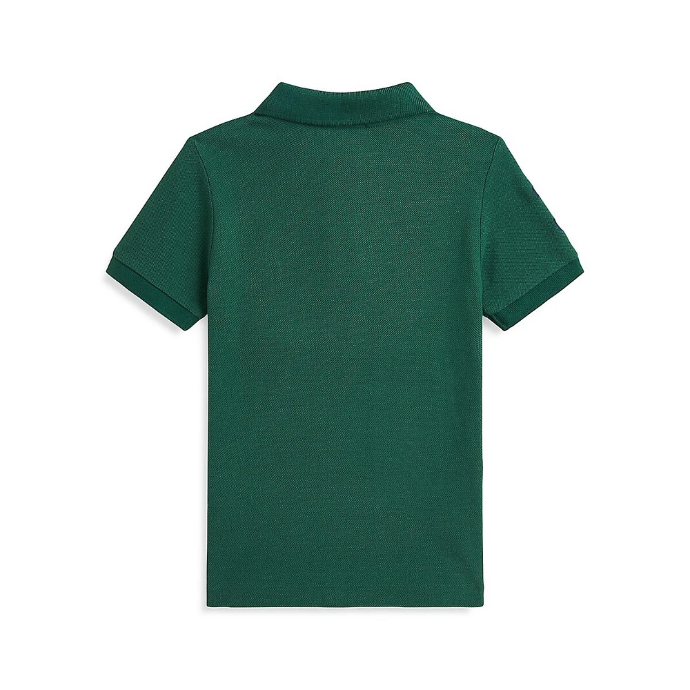 Little Boy's Iconic Mesh Polo Shirt