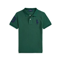 Little Boy's Iconic Mesh Polo Shirt