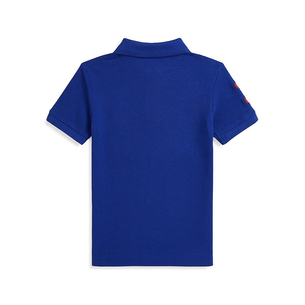 Little Boy's Iconic Mesh Polo Shirt