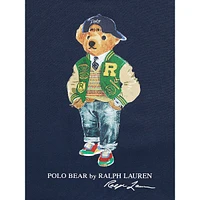 Little Boy's Polo Bear Fleece Hoodie