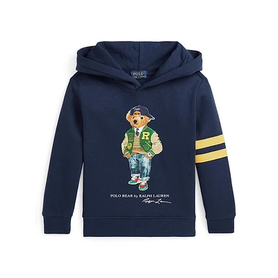 Little Boy's Polo Bear Fleece Hoodie