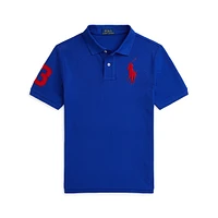 Boy's Iconic Mesh Polo Shirt