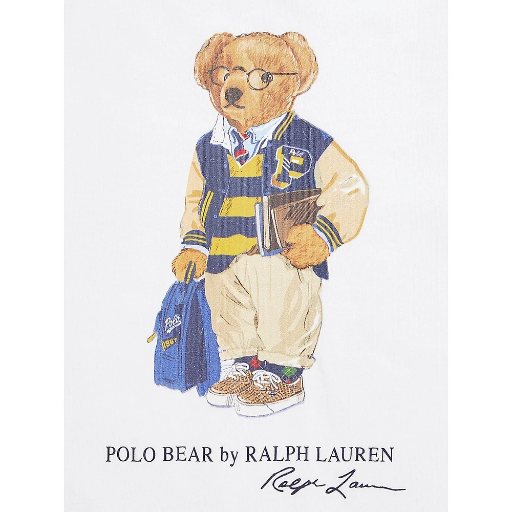 Boy's Polo Bear Jersey Cotton T-Shirt