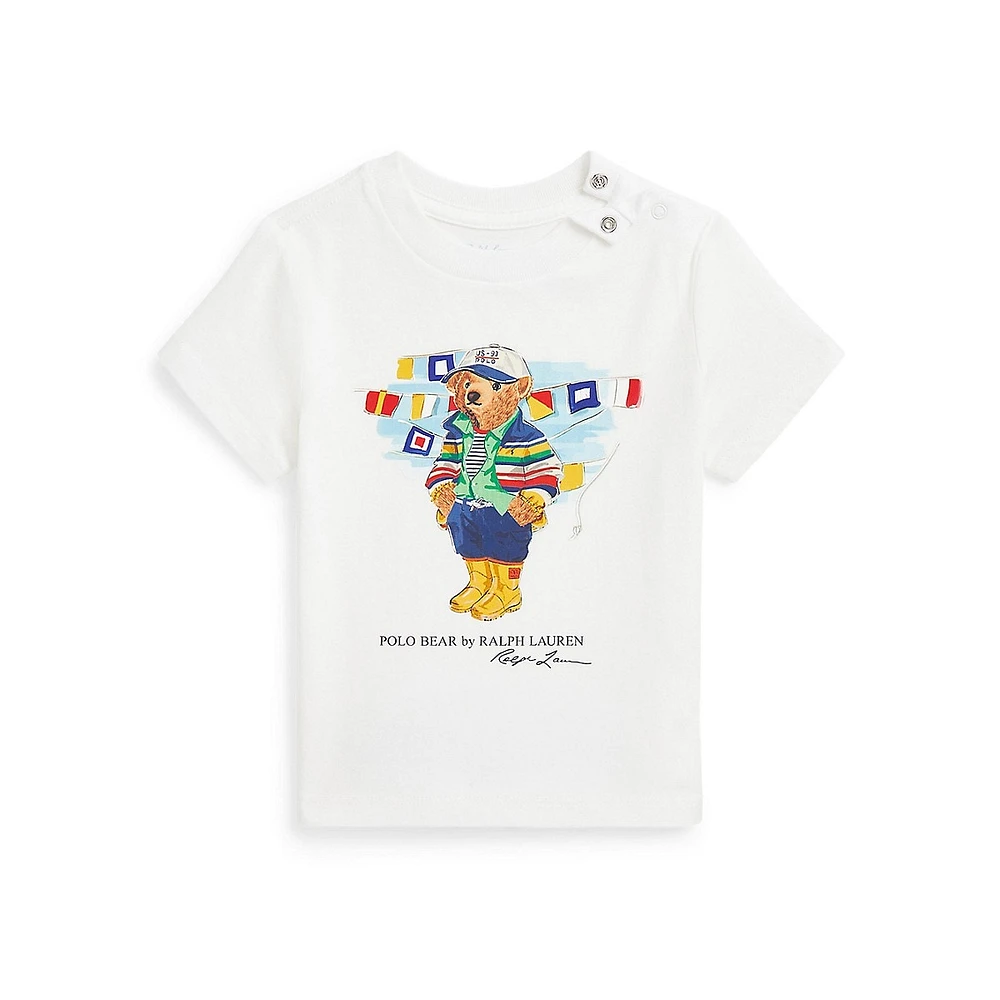 Baby Boy's Polo Bear Jersey T-Shirt