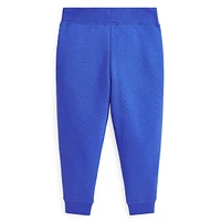 Pantalon de jogging en polaire avec logo pour petit garçon