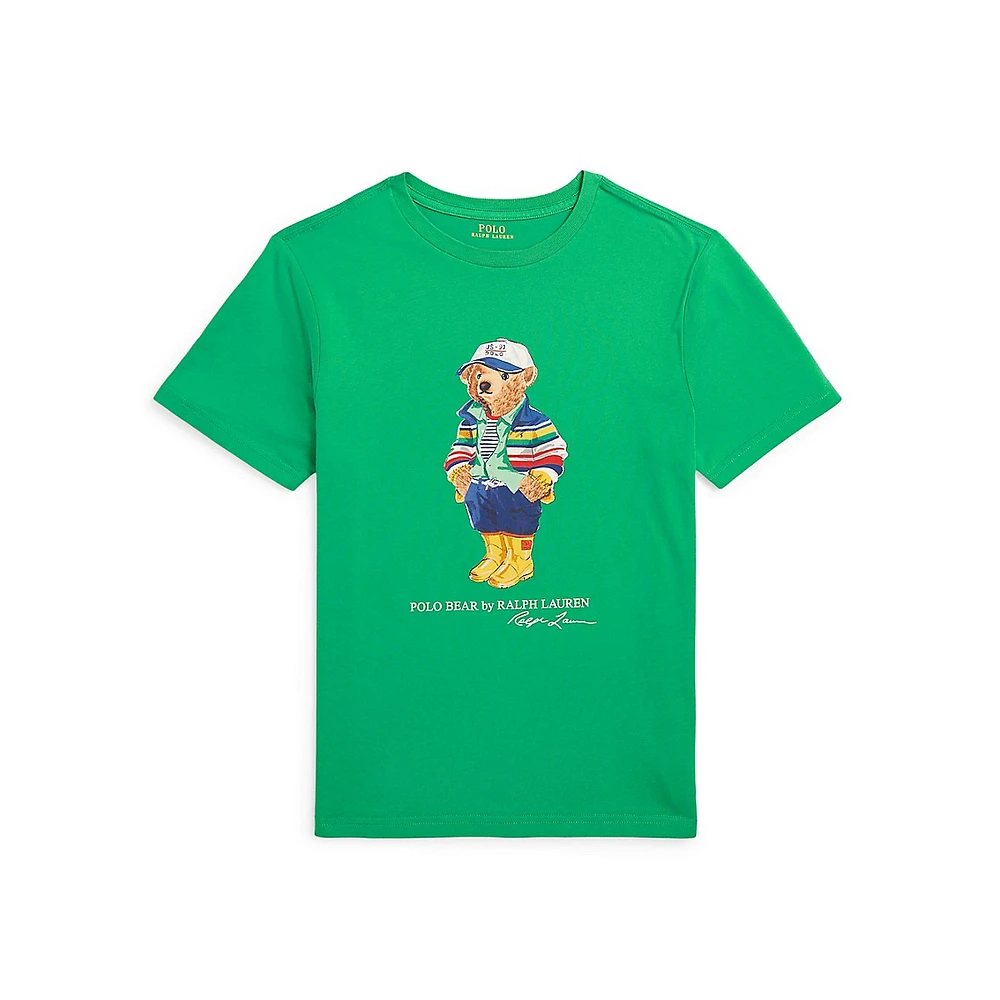 T-shirt en jersey Polo Bear pour garçon