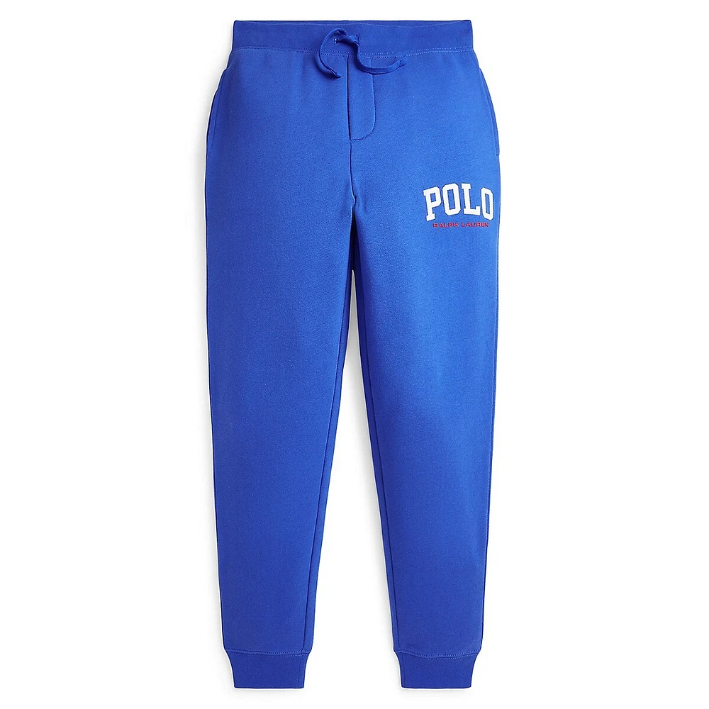 Boy's Fleece Logo Jogger Pants