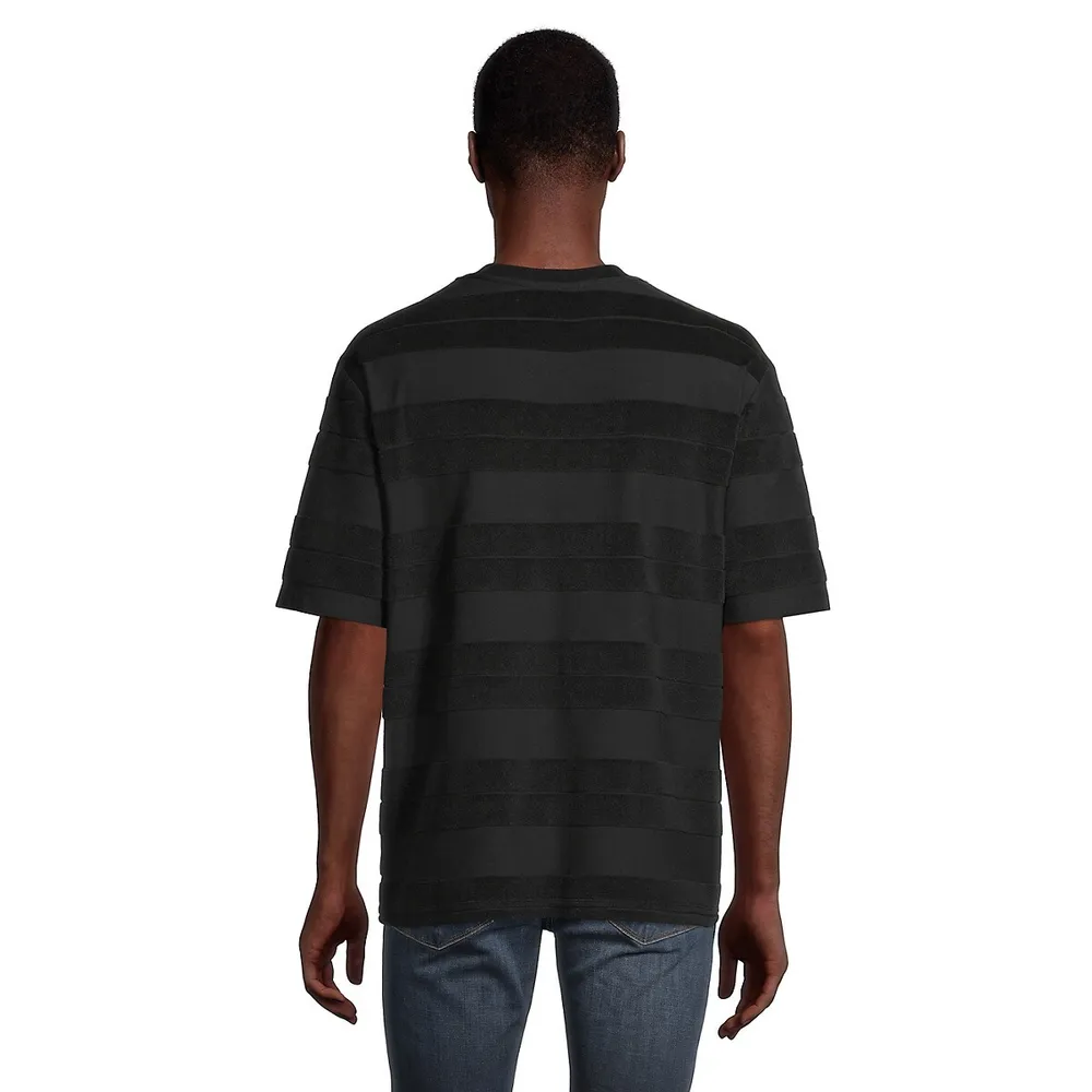 Striped Terry T-Shirt