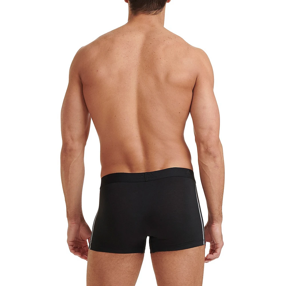 3-Pack Stretch Cotton Trunks Set