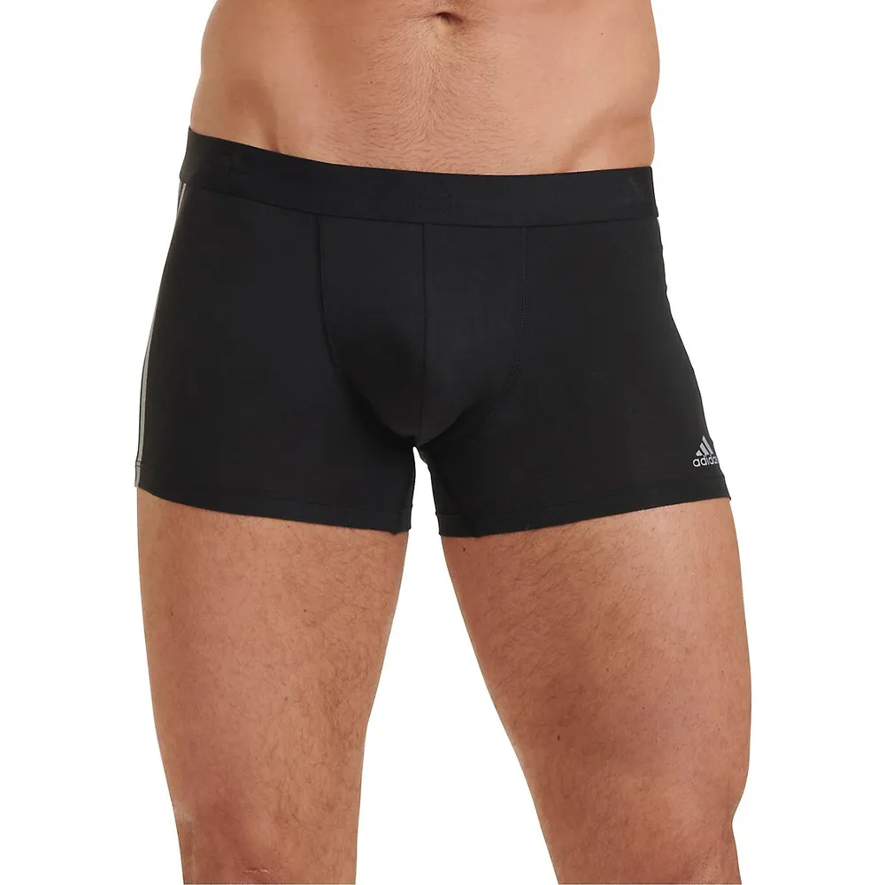 3-Pack Stretch Cotton Trunks Set