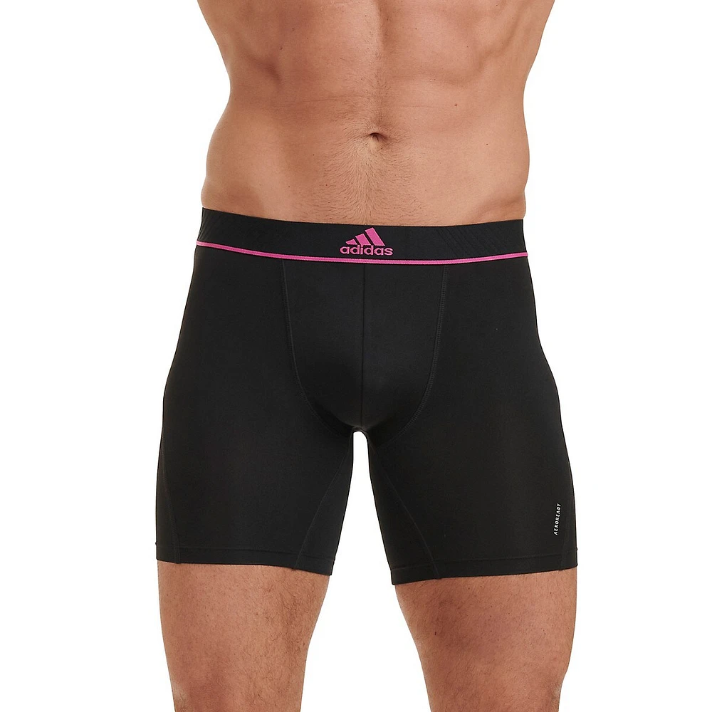 adidas Men's Active Micro Flex Eco Trunk (3PK) Underwear