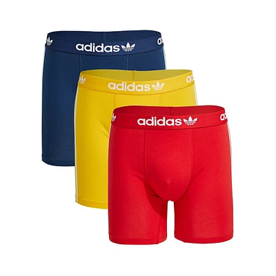 ​3-Pack Side-Stripe Long-Leg Boxer Briefs