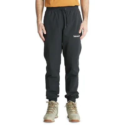 Water-Resistant Nylon Joggers