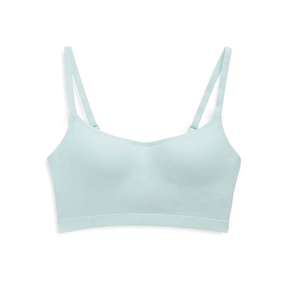 Girl's Light-Support Shelf Bra